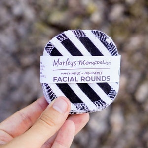 Facial Rounds: Choose Your Favorite Print 100% Cotton image 7