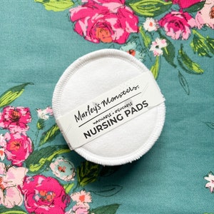 Nursing Pads: 3 Pack Reusable Nursing Pads Made in America image 7