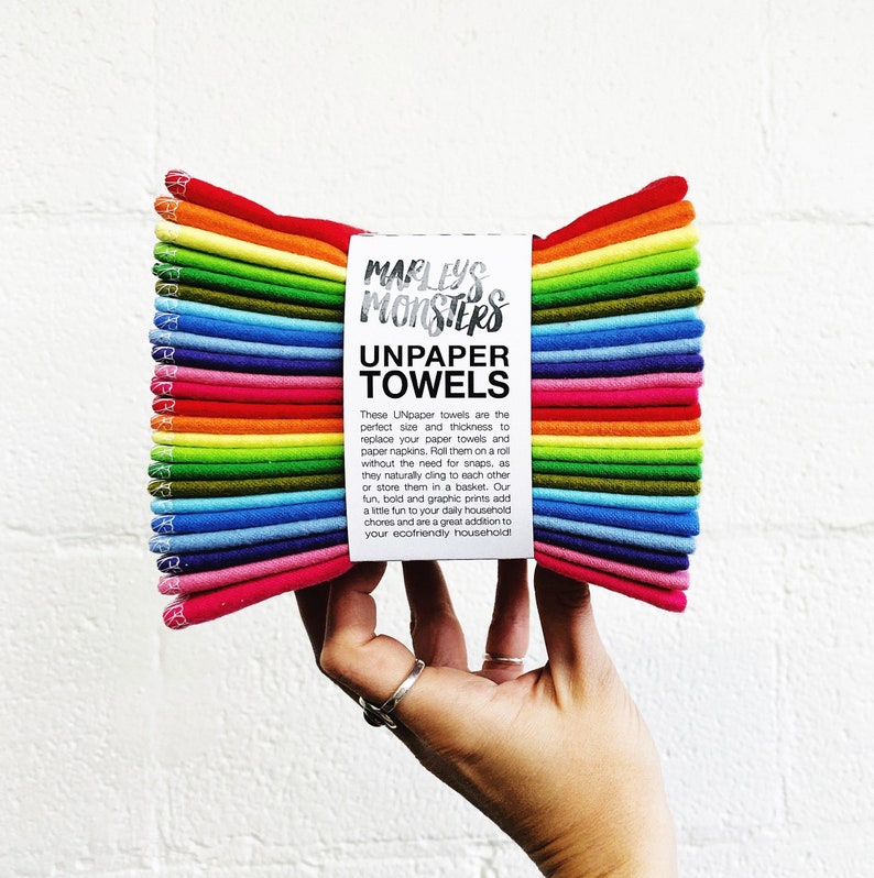 UNPAPER® TOWELS 24 Pack Etsy