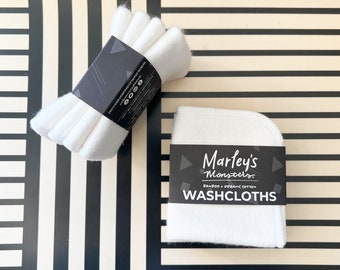 Bamboo Washcloths: 4 pack