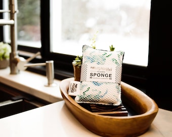 WASHABLE SPONGE. Perfect addition to the ecofriendly & zero waste home.