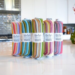 UNpaper® Towels: Specialty Color Mixes - 12 or 24 Count - Reusable Paper Towels image 2