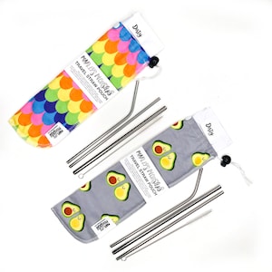 Utensil Pouch: Large or Regular - Great for On The Go and Travel