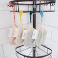 Organic Soap Saver Bags: Set of 4 or Single Soap Saver Bags for Hair, Body, Face