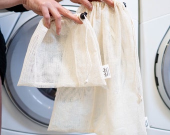 Organic Mesh Laundry Bag: Small or Large