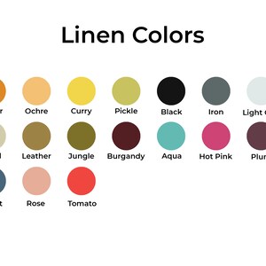 Linen Napkins: 6 pack image 2