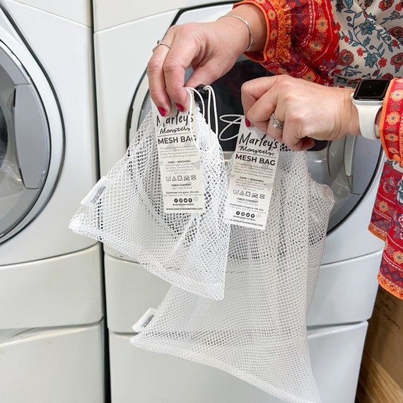 Wholesale Robust Small Mesh Drewstring Laundry Washing Bags