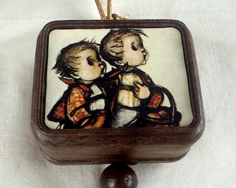 Hummel Vintage Music Box, Baby Room Decor, Lara’s Theme Pull String Musical Toy