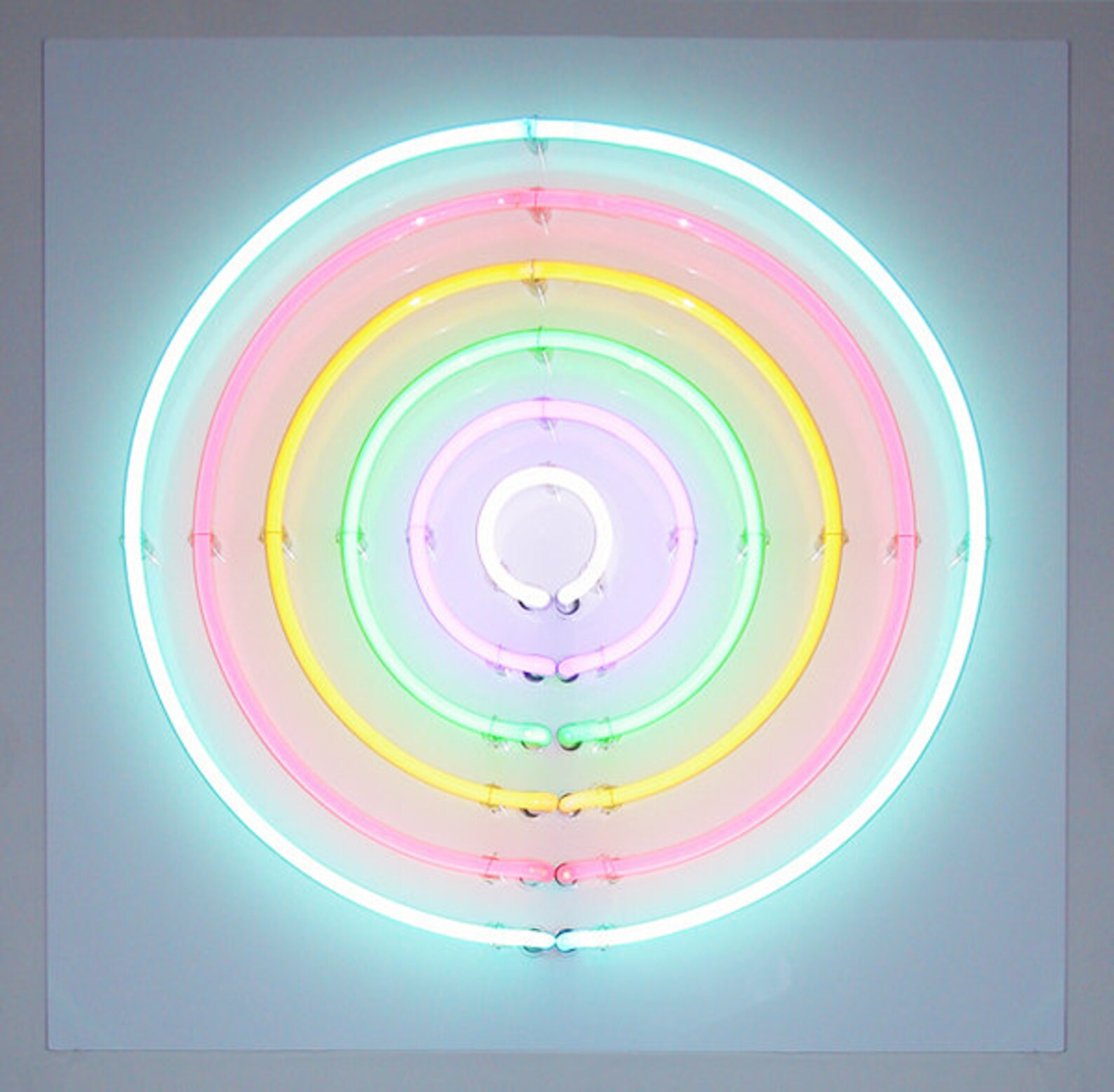 Neon Art Sign soft Target Number 1 Etsy