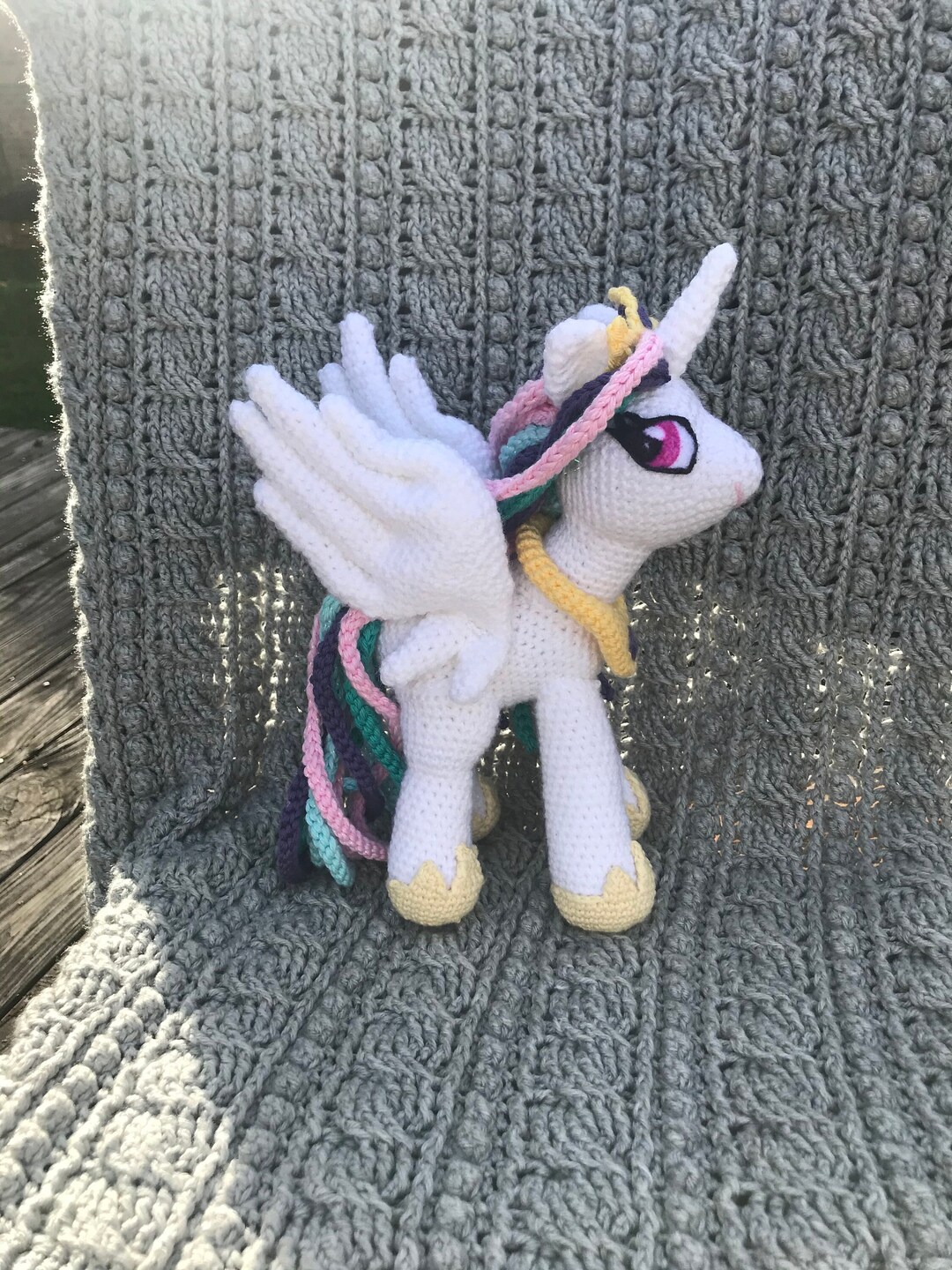 Princesa Celestia MuÃ±eca Unicornio Bebe Princesa Celestia, Mi