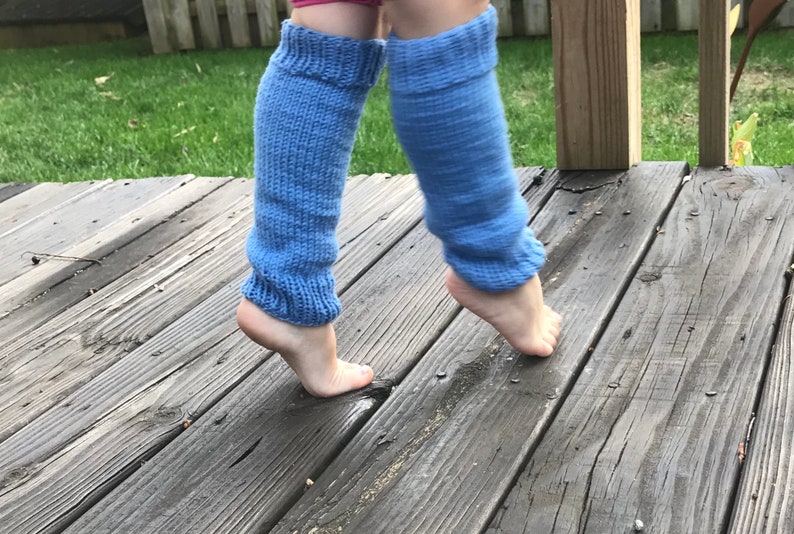 SIZE 12M Ballet Pink Toddler Leg Warmers Dance Knit Custom Etsy