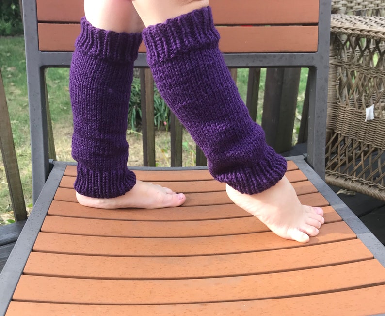 SIZE 4T Ballet Pink Toddler Leg Warmers Dance Knit Custom Etsy