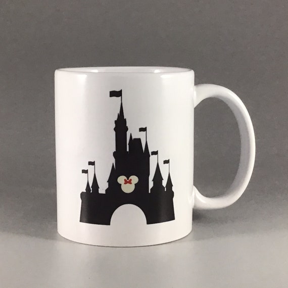 Disney Coffee Mug 15oz, Magical Disney Castle Coffee Mugs, Mickey Mug,  Coffee Cup Gift for Him Her, Souvenir, Custom Sublimation Design