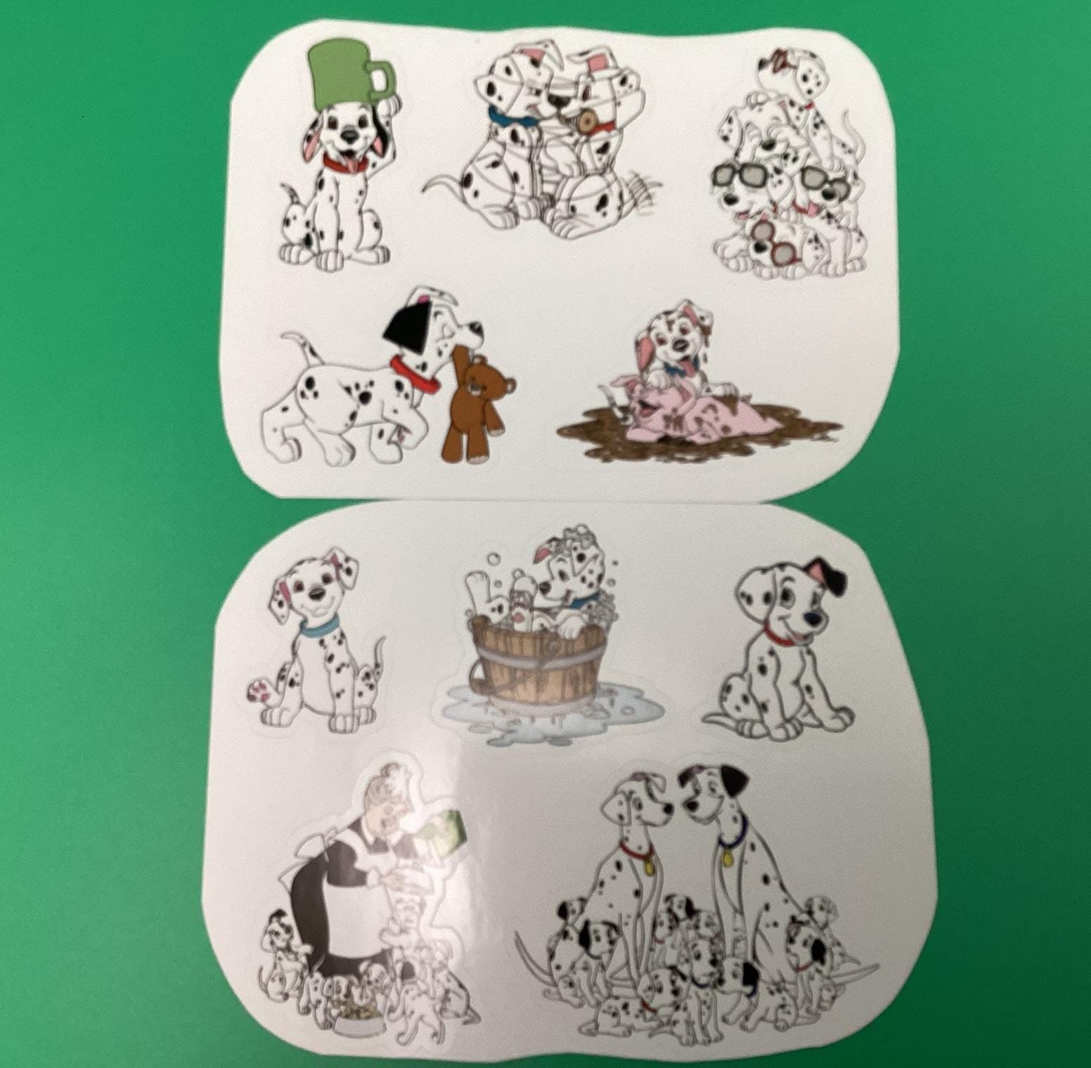 101 Dalmatians Disney Stickers Craft Planner Children Card Making Scrap ...