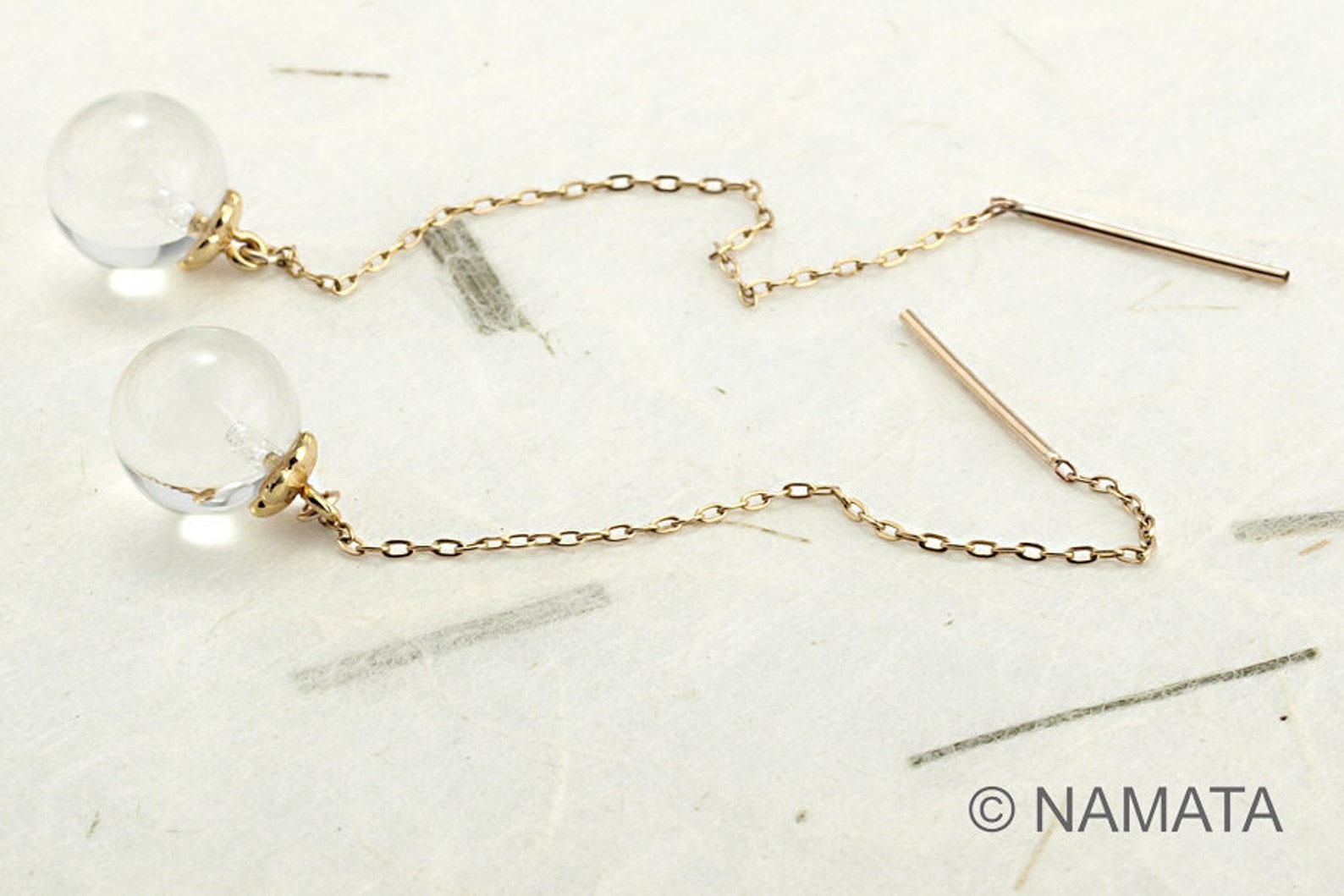 Clear Lucite Earring, Disco Ball Earring, Globe Earring, Crystal Ball