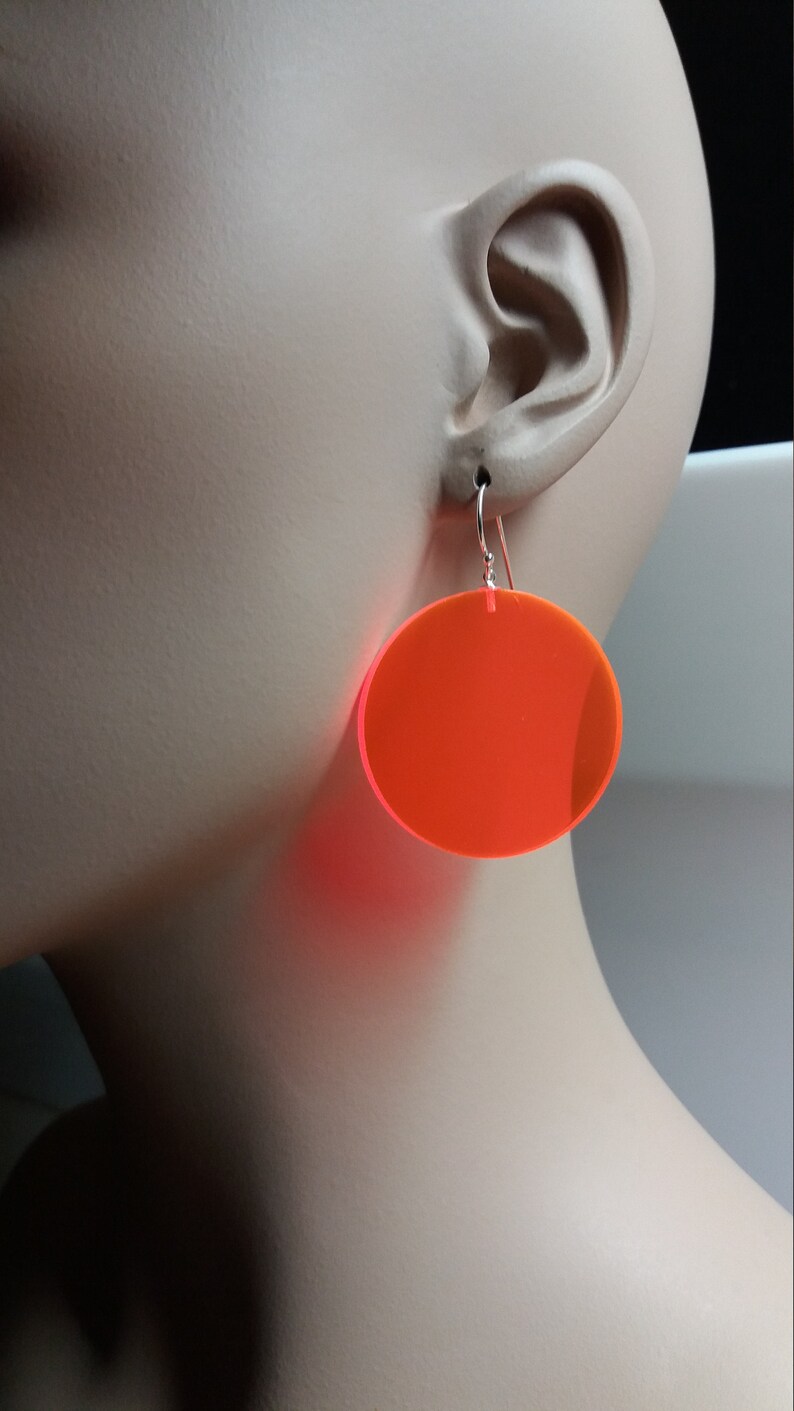 Neon color earrings Clearance