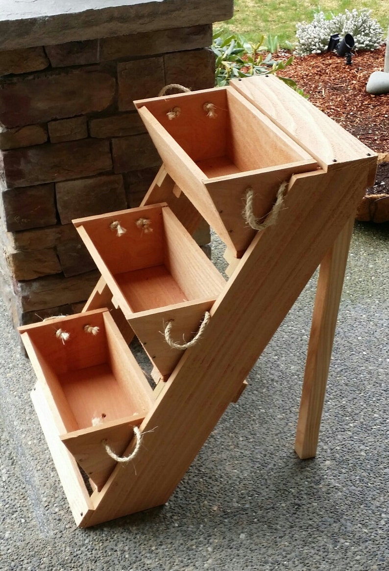 Big Bed Planter System Garden Box Homemade Raised Large Indoor Etsy