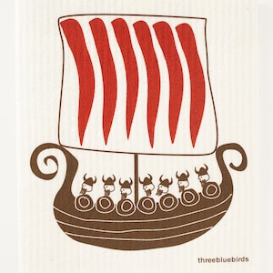 Vikings! Swedish Dishcloth