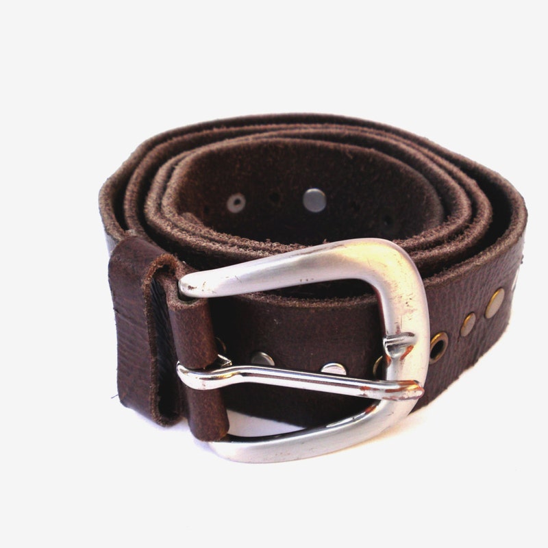 Leather Belt in Brown