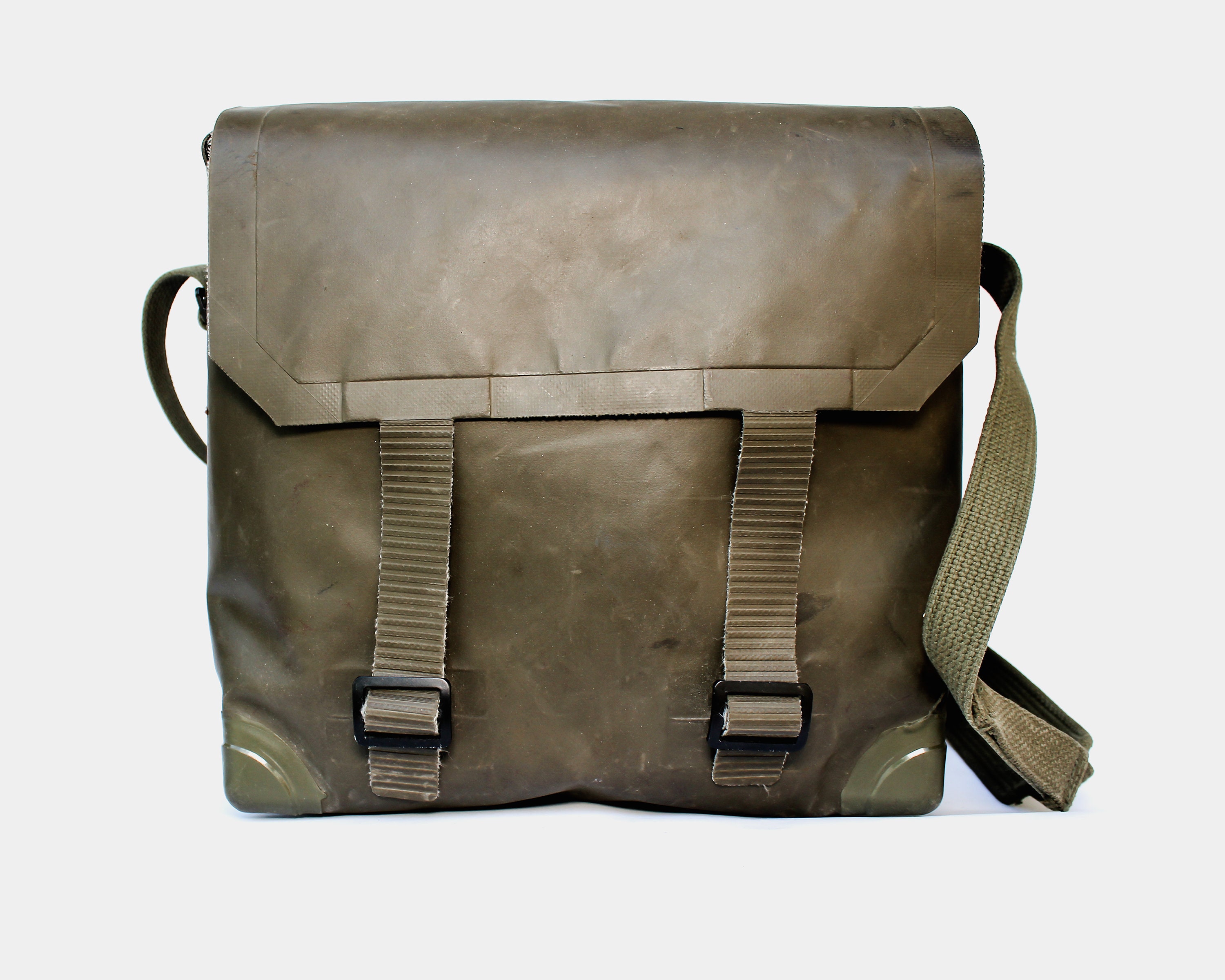 Messenger Bag Rubberized Backpack Waterproof Messenger Bag 