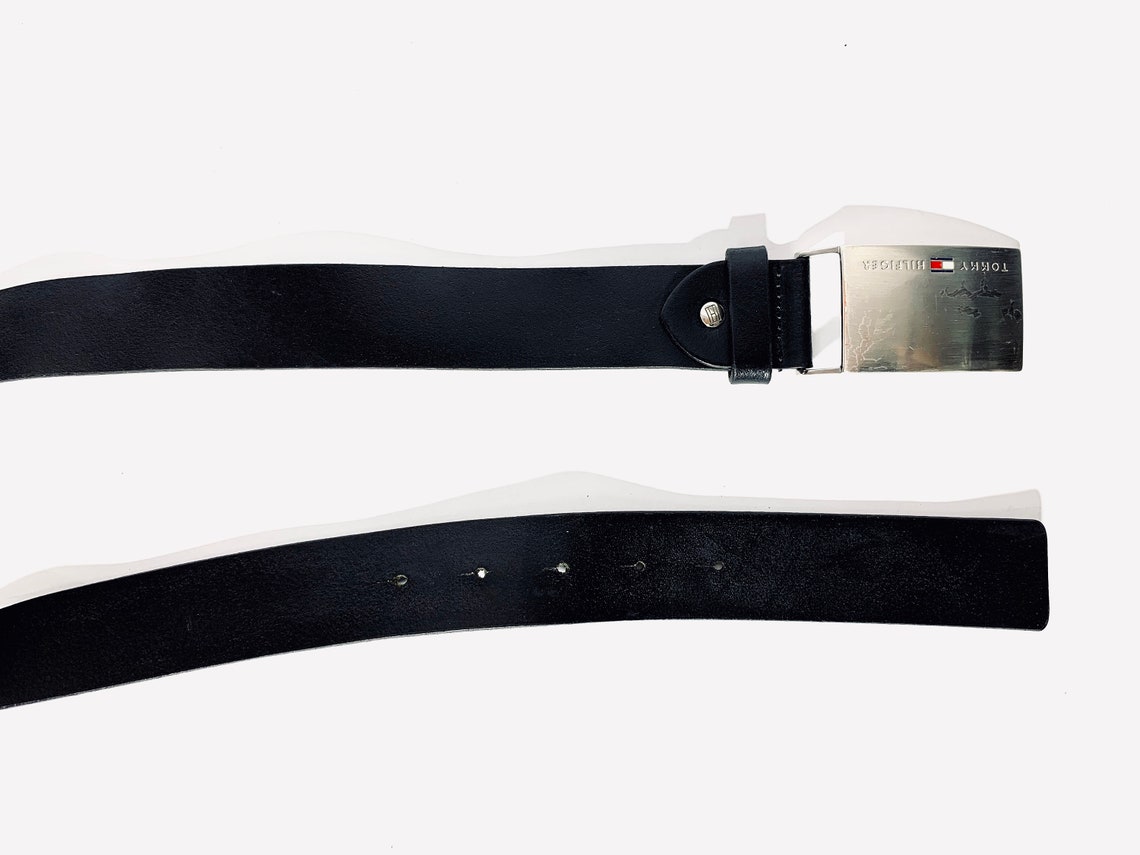 Genuine Leather Belt Black Leather Belt Mens Leather Belt Etsy