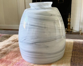 Gray Swirl Glass Lampshade Replacement