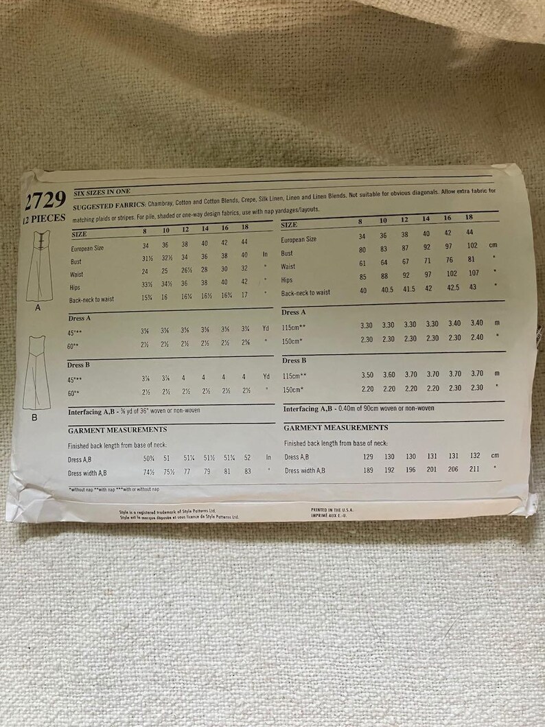 4 Complete Patterns Pants Jacket Skirt Belt Combo Party Dress Shrug