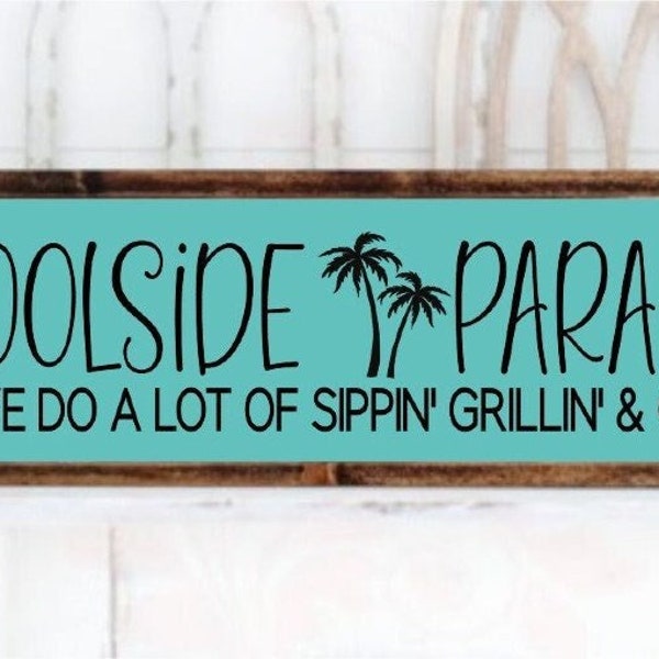 Swimming Pool Signs Etsy Canada