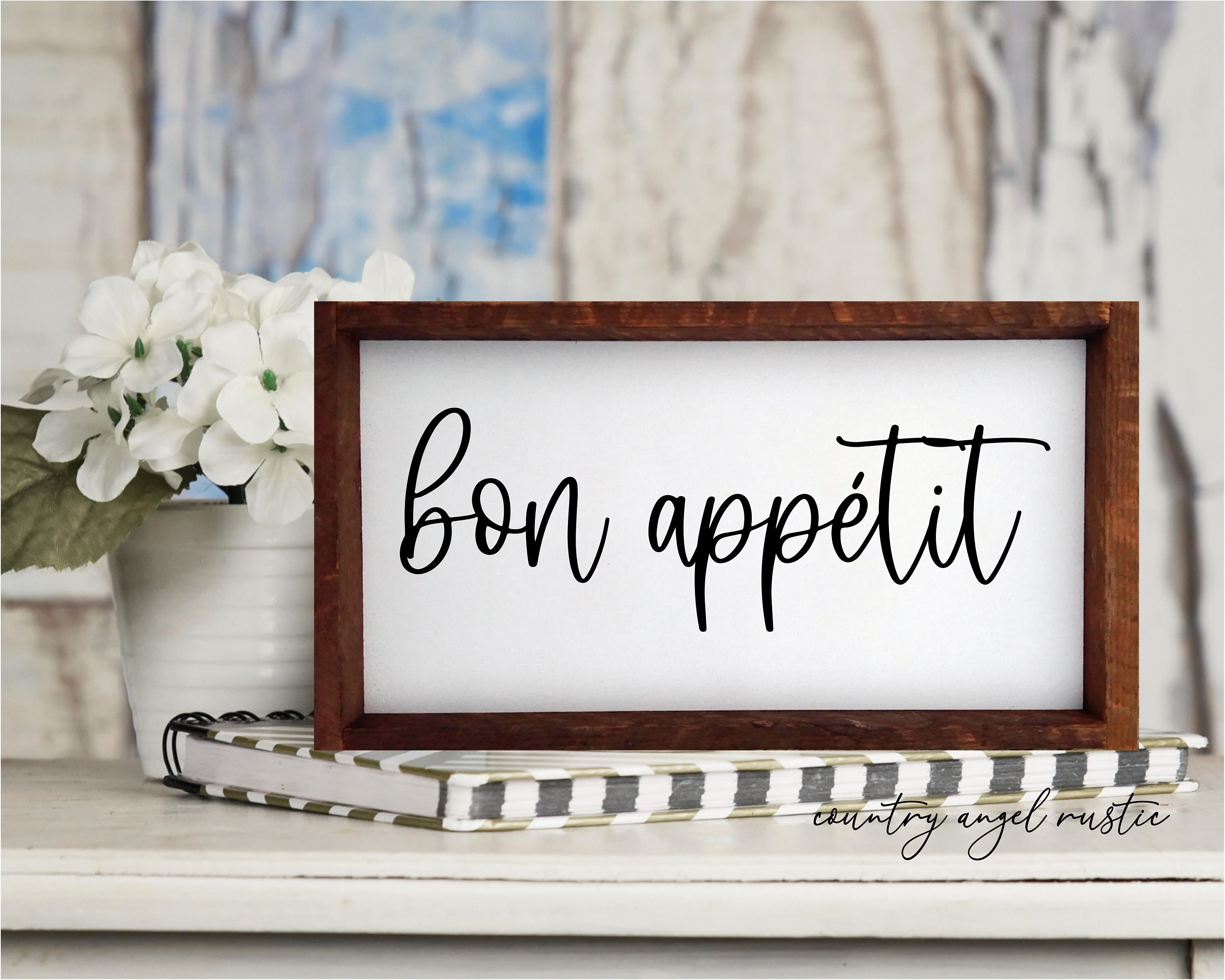 Bon Appetit Enjoy your meal good appetite Guten Appetit Etsy