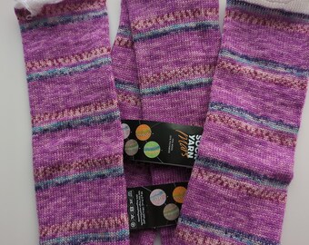 pre-made 72 stitch machine knitted SOCK TUBE ready to ship (175)