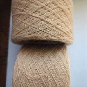 DESERT SAND 100% cashmere 1529 yards recycled yarn