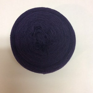 REBECCA PURPLE Merino/Acrylic 50/50%  2498 yards recycled yarn