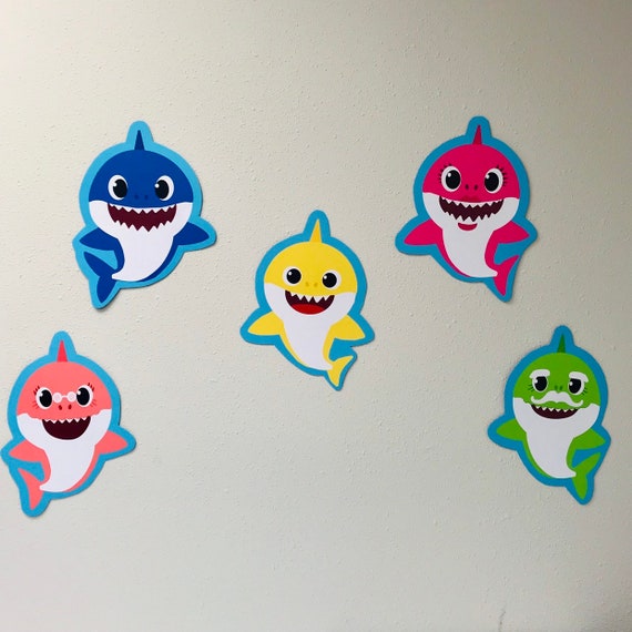 Baby Shark Cartoon Characters Baby Shark Cartoon Characters