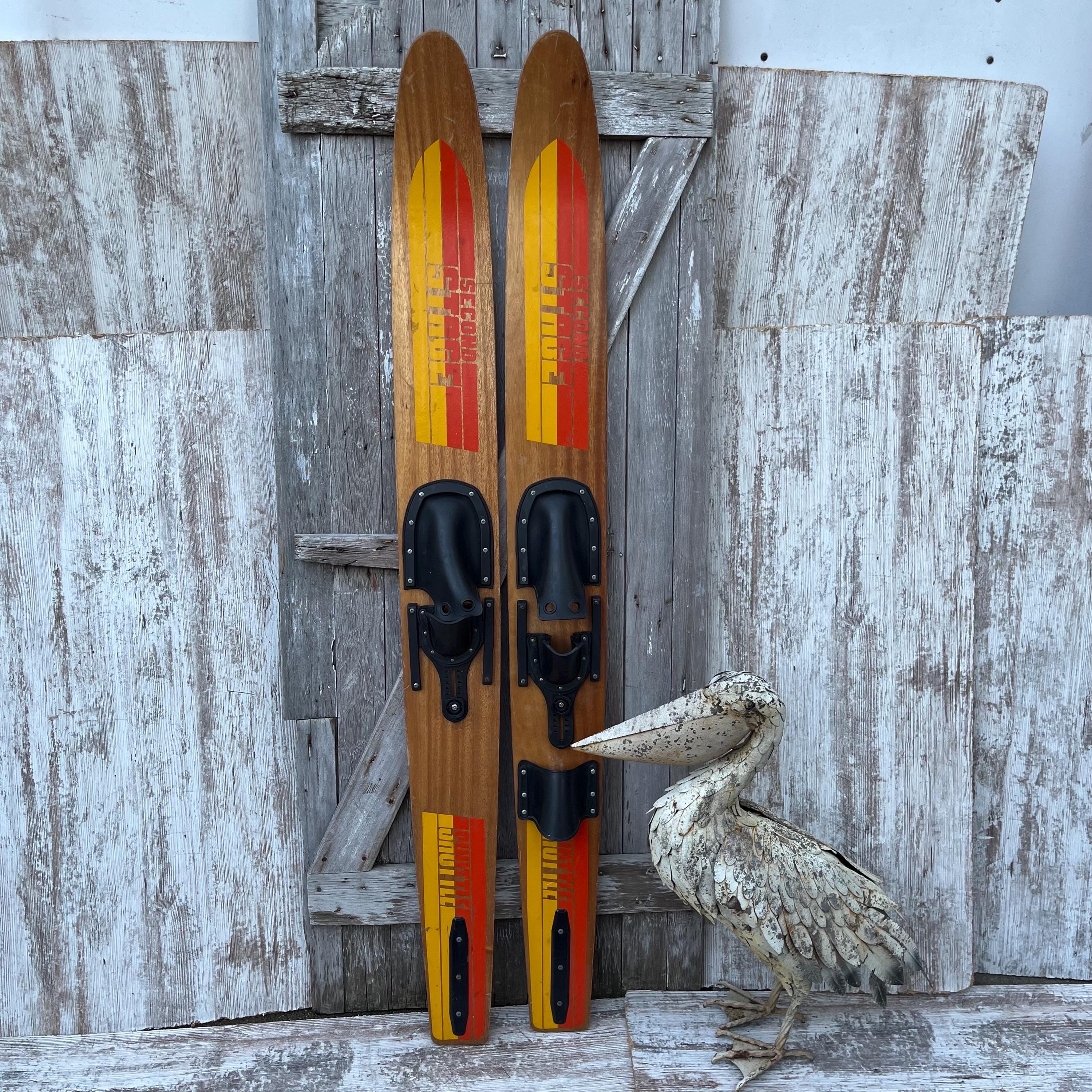 水上スキー　ヴィンテージ Antique Water Skis - Etsy
