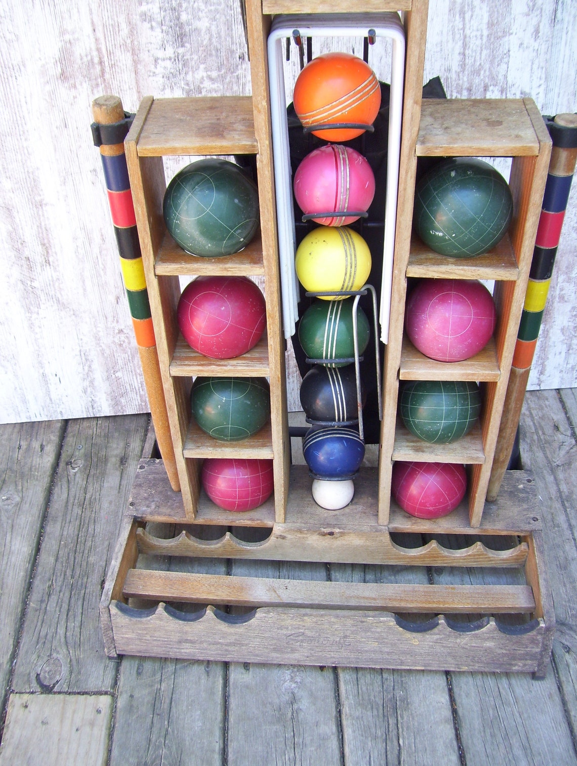 AMAZING Sportscraft Croquet Wood Mallet Horse Shoes Bocco ALL Etsy