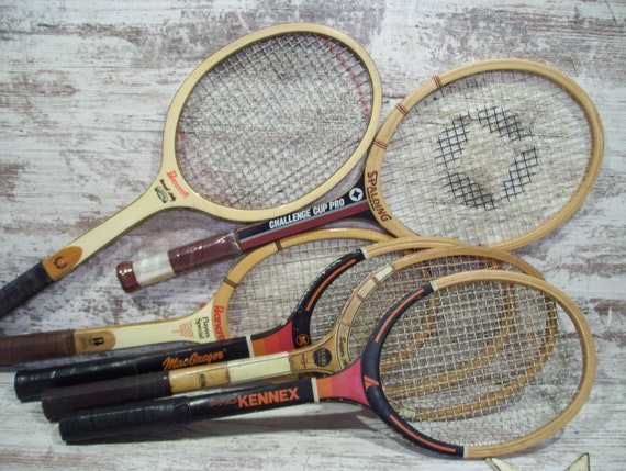 Raqueta de Tenis Antigua PNG transparente
