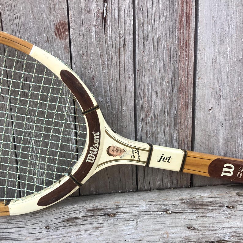 Wilson Wood Racket Wood Tennis Racquets Wilson Bobby Riggs Spalding Pancho Gonzales Jack ...