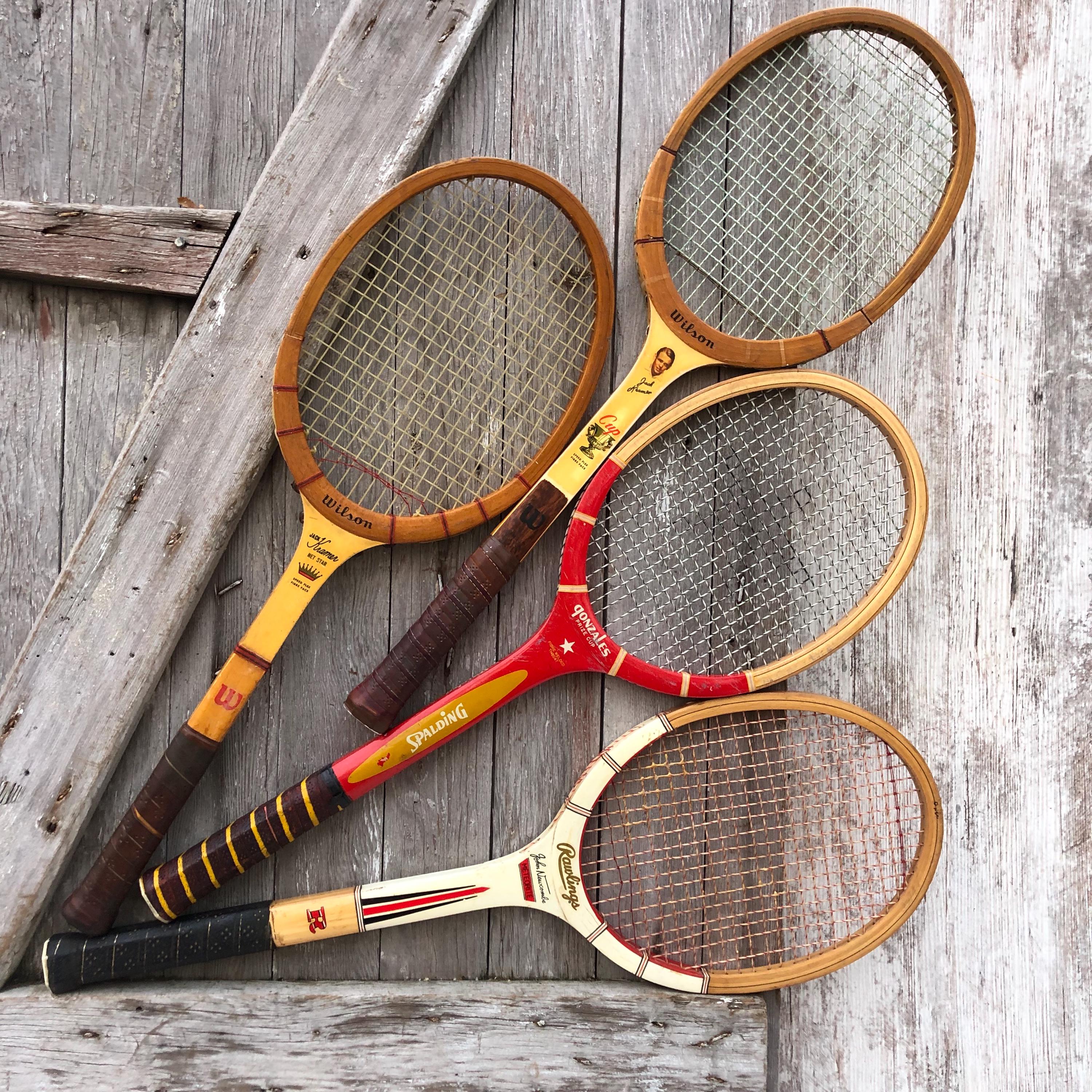 Ancienne raquette de tennis bancroft - Collection