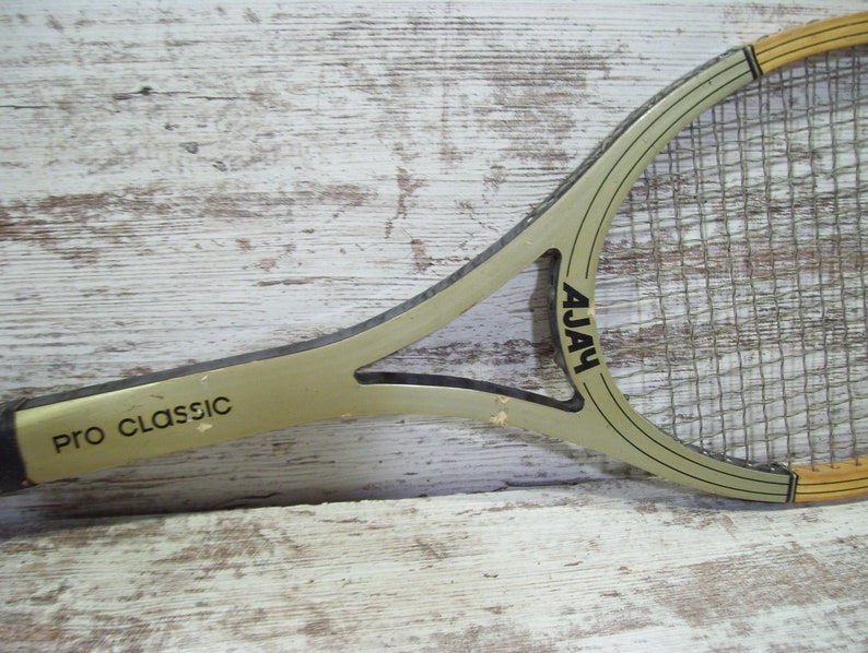 Wood Tennis Racquet Wilson Spalding Bancroft Aussie Rod Laver Etsy