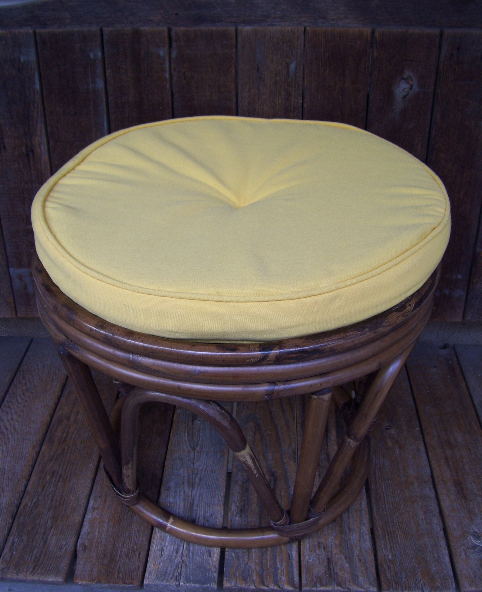 pier one wicker footstool
