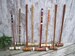 Croquet Wood Mallet Sports Decor Lawn Game Single Wooden Striped Croquet Choose Your Mallet Cosplay Heathers 