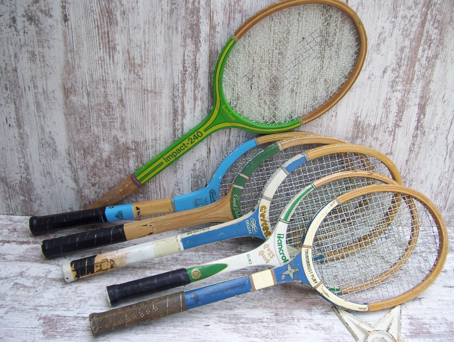 spalding rosie casals tennis racket