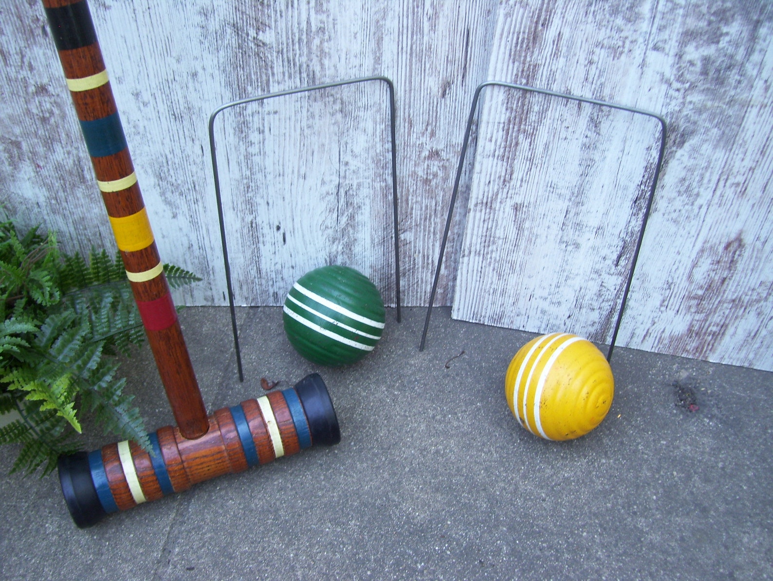 9 Croquet Wickets Heavy Gauge Metal Rectangle Shape Etsy