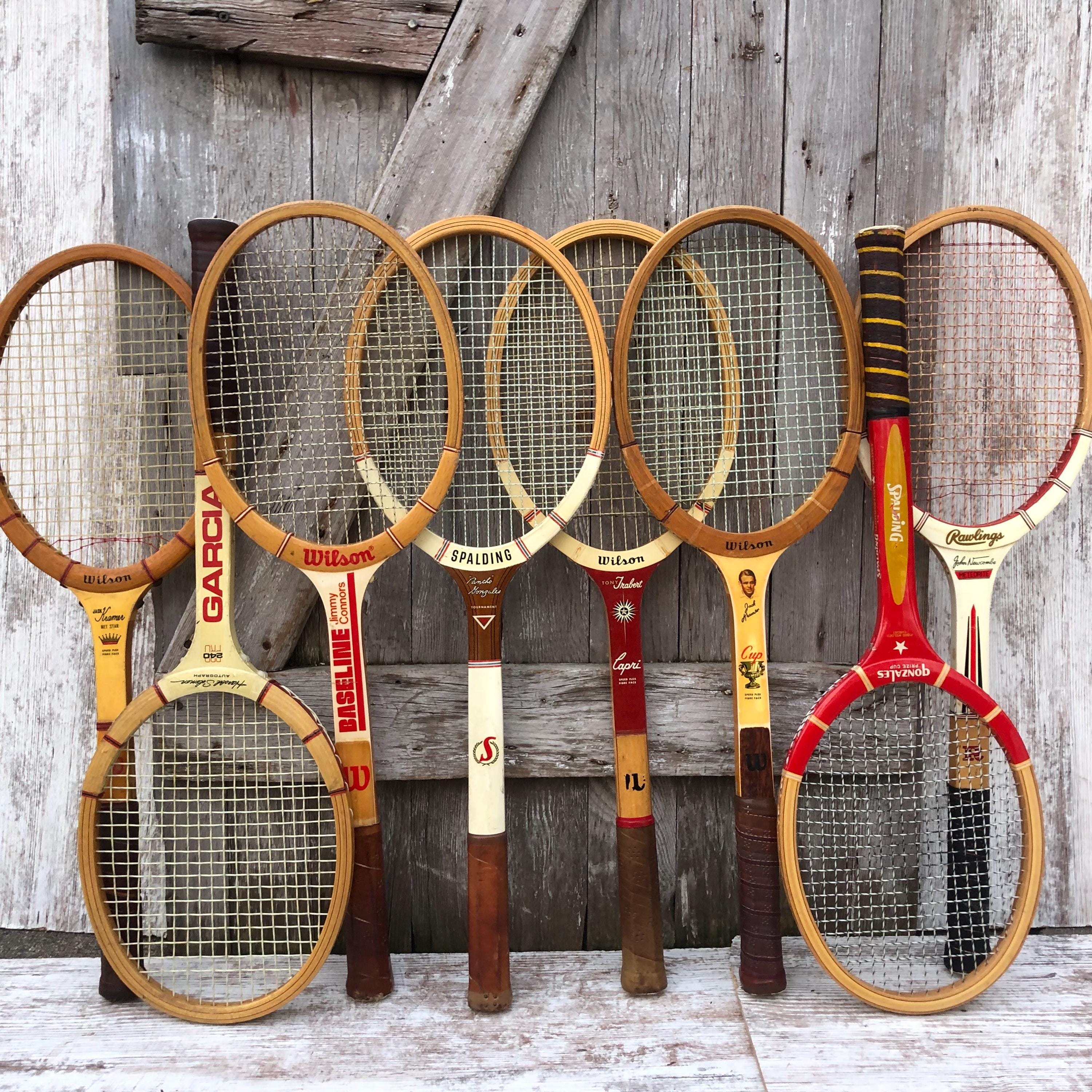 Vintage Bancroft Tennis Racket - Etsy