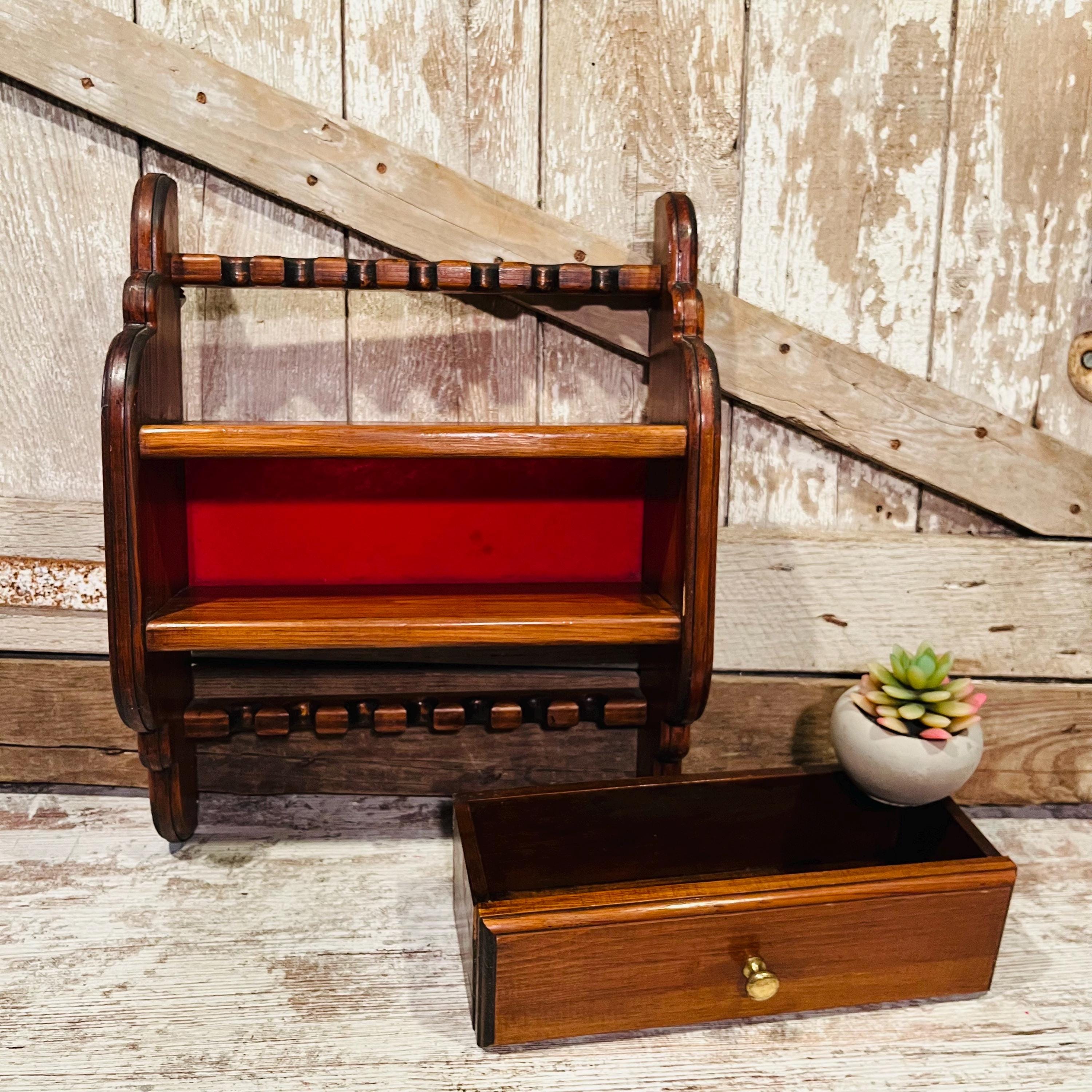 Decatur Industries Pipe Rack 24 Smoking Pipe Wood Display Decatur Industries OR 14 Pipes Rack ...