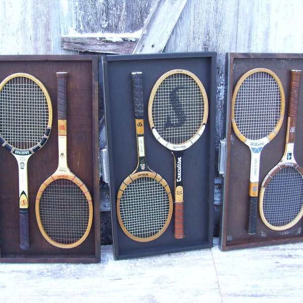 Wood Tennis Rackets In Hamilton Printer Drawer Wilson Jack Kramer Pancho Gonzales Chris Evert Spalding Wooden Racquets