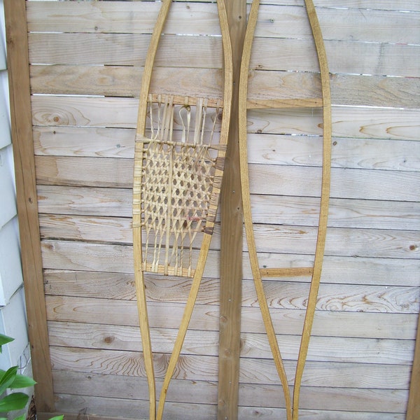 Torpedo Wooden Snowshoes Cabin Decor Wood Snow Shoes Mountain Cabin Lodge