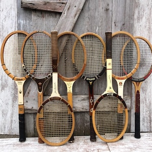 Vintage Bancroft Tennis Racket - Etsy