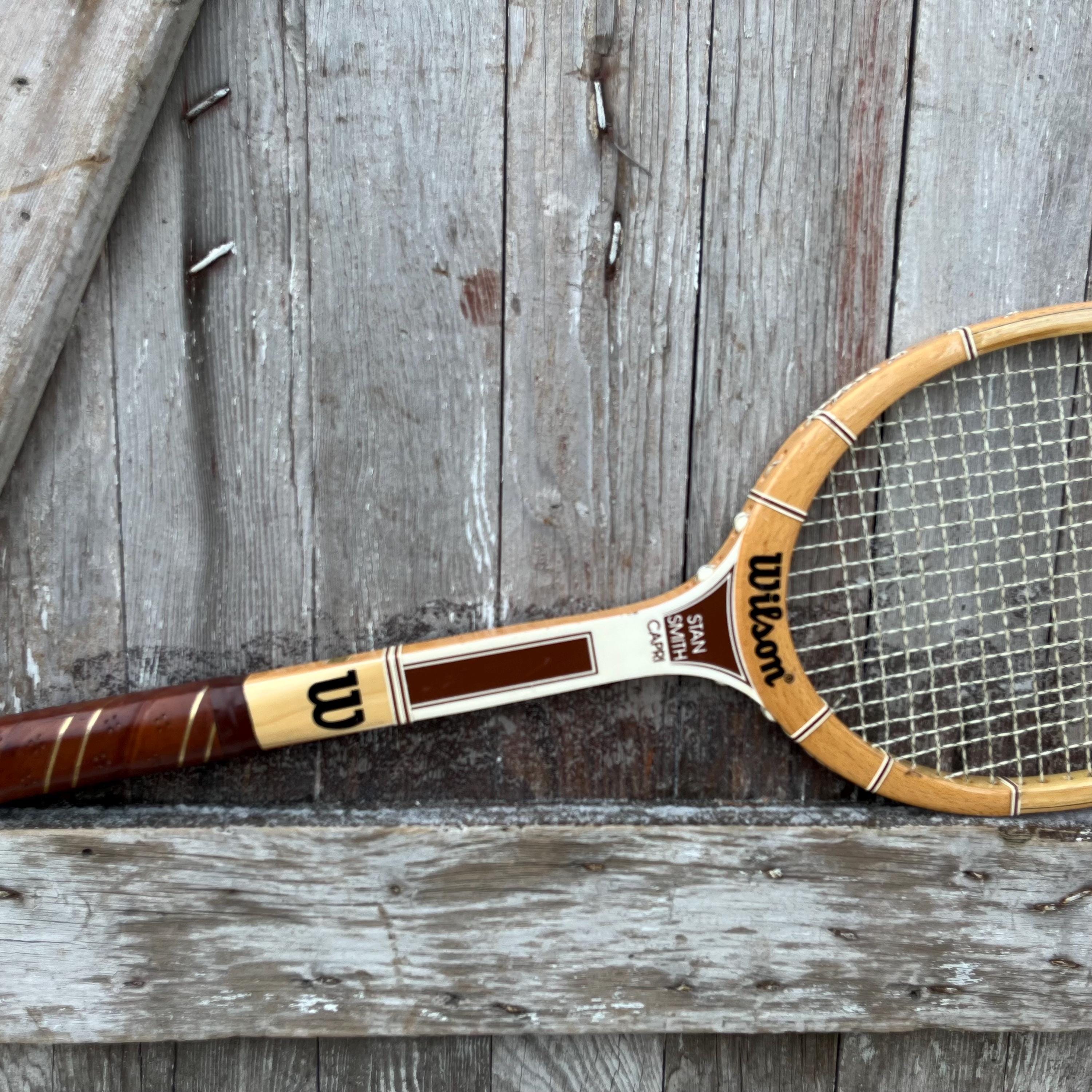 Raquette De Tennis Vintage Wilson Stan Smith Capri – Bois – Collection