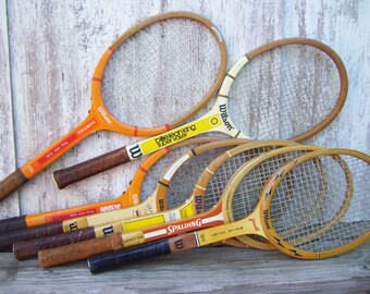 Wood Tennis Racquets Billie Jean King Super Volley Wilson Spalding Chris Evert Rosie Casals Impact 336 Wood Rackets Sports 20